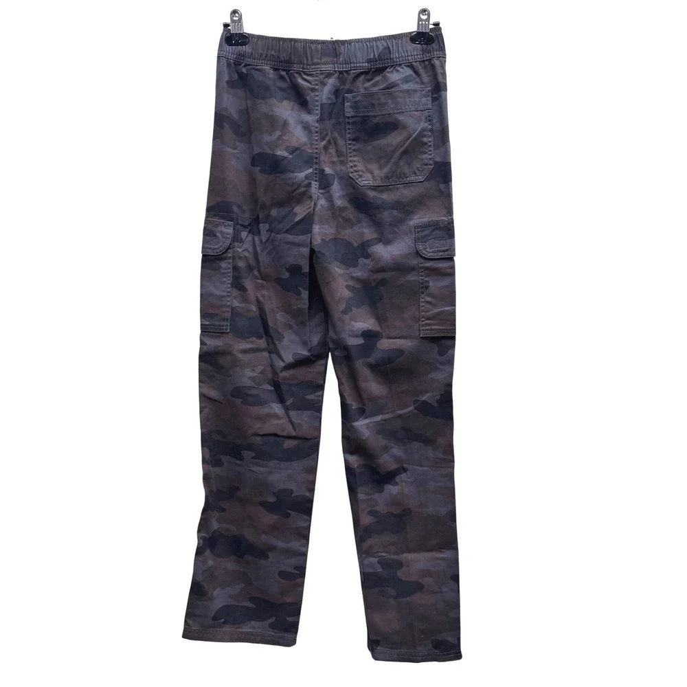 The Children's Place Pants Bundle Stretch Camo Cargo Tan Size 14 Boys Lot 3pk